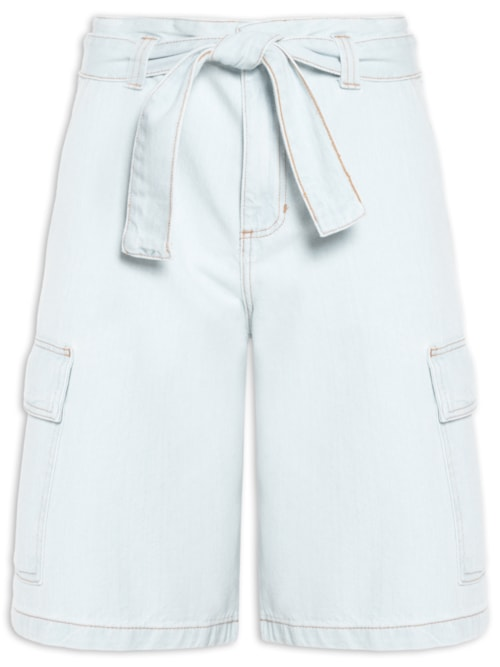 Bermuda Feminina Clochard Malu - Azul