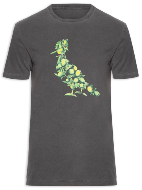 Camiseta Masculina Pica Pau Citric Summer - Cinza Camiseta Masculina Pica Pau Citric Summer - Cinza