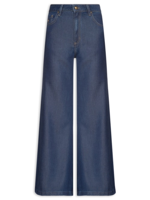 Calça Feminina Elsa Fluit Denim - Azul Calça Feminina Elsa Fluit Denim - Azul