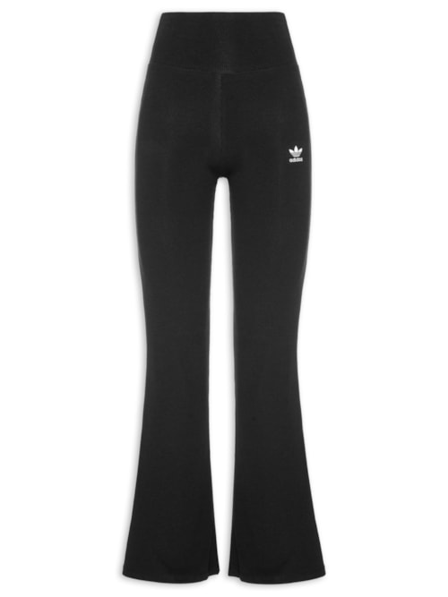 Calça Feminina Leg Essentials Flared - Preto