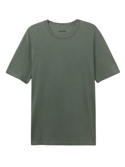 Camiseta Washed Collection Em Algodão - Verde Camiseta Washed Collection Em Algodão - Verde