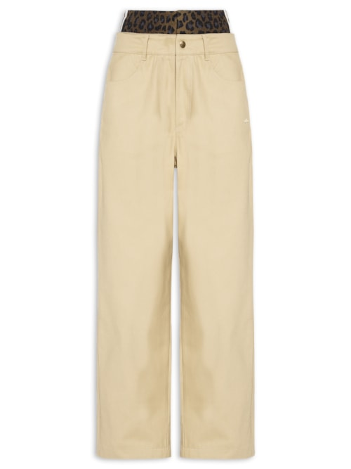Calça Feminina Utility FB - Bege Calça Feminina Utility FB - Bege