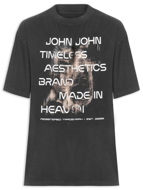 Camiseta Masculina Back to The Future - CInza Camiseta Masculina Back to The Future - CInza