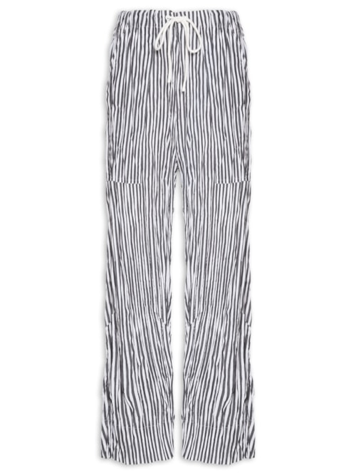 Calça Feminina Wrinkle Fio Tinto - Preto Calça Feminina Wrinkle Fio Tinto - Preto