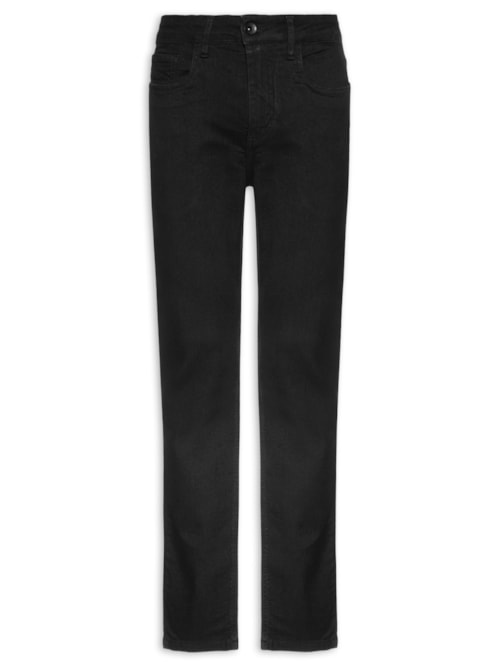 Calça Jeans Masculina Slim Black Kombat - Preto