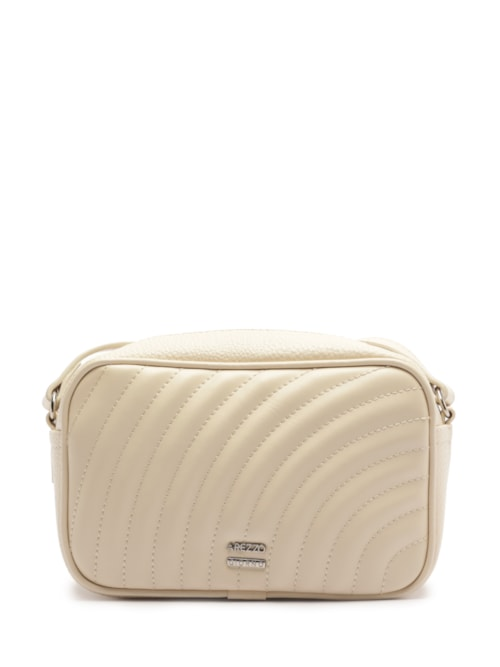 Bolsa Feminina Tiracolo Elisa Pequena Matelassê - Branco Bolsa Feminina Tiracolo Elisa Pequena Matelassê - Branco