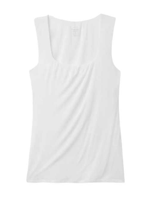 Regata Em Fresh Bamboo - Branco Regata Em Fresh Bamboo - Branco