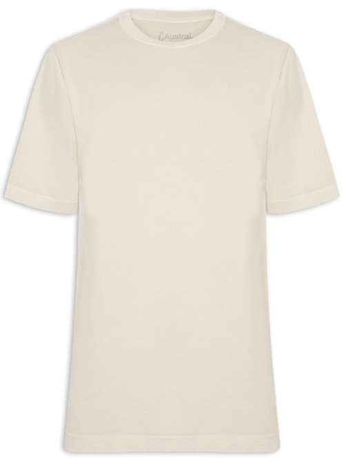 Camiseta Masculina Oversized Heavy Stone - Bege Camiseta Masculina Oversized Heavy Stone - Bege