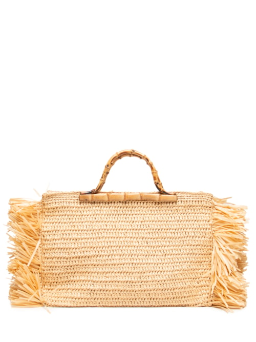Bolsa Feminina Talita Crochet - Bege Bolsa Feminina Talita Crochet - Bege