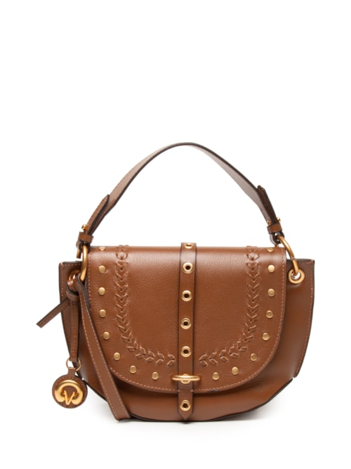 Bolsa Feminina Tiracolo Gaya Pequena Caramelo - Marrom Bolsa Feminina Tiracolo Gaya Pequena Caramelo - Marrom