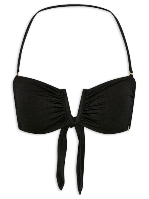 Top v camille basic preto Top v camille basic preto