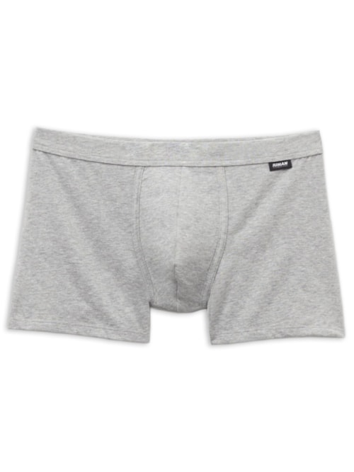 Cueca Boxer "a Indestrutível" Em Algodão Supima - Cinza Cueca Boxer "a Indestrutível" Em Algodão Supima - Cinza