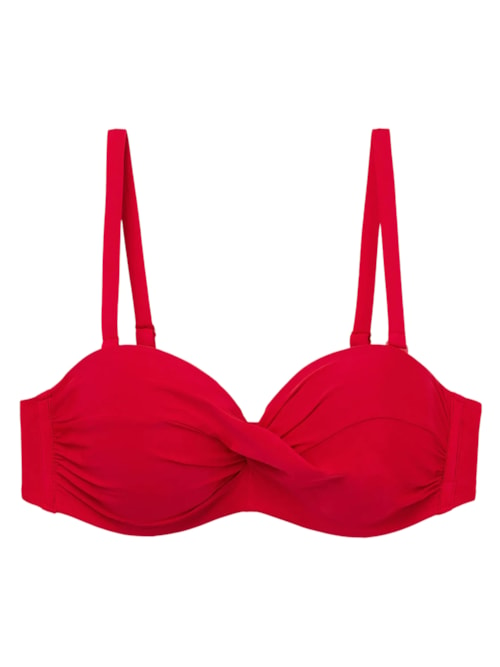 Parte De Cima De Biquíni Tomara Que Caia Indonésia - Vermelho Parte De Cima De Biquíni Tomara Que Caia Indonésia - Vermelho