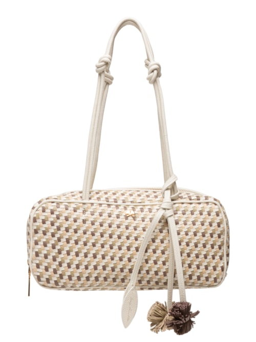 Bolsa Feminina Média Viena - Off White Bolsa Feminina Média Viena - Off White