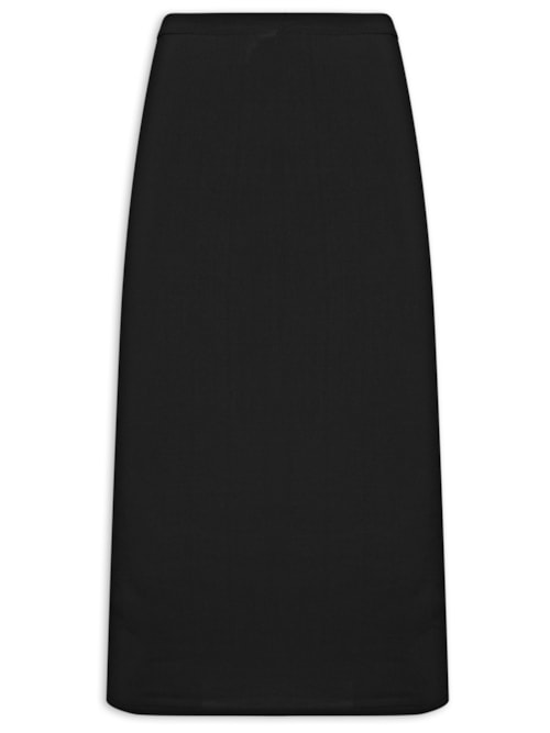 Saia Longuette - Preto Saia Longuette - Preto