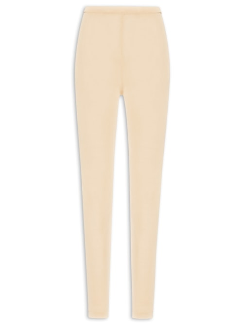 Calça Feminina Legging Meia Sitr-Up - Bege