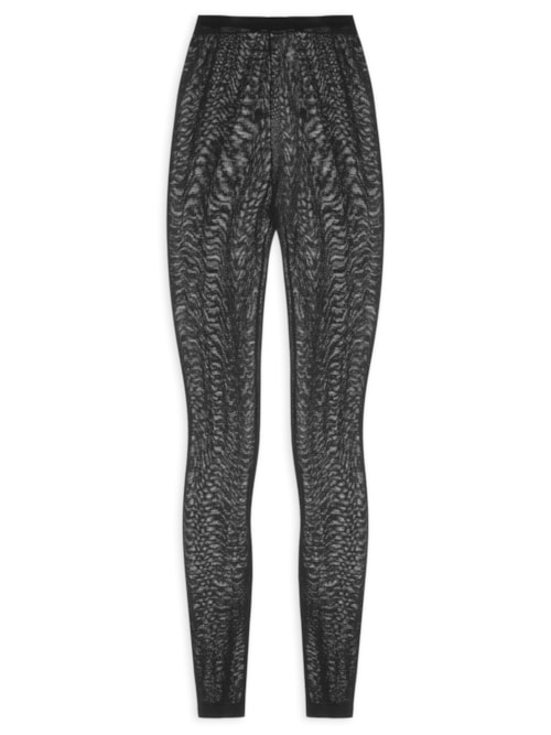 Calça Feminina Legging Meia Sitr-Up - Preto
