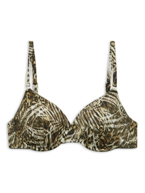 Parte De Cima Biquíni Push-Up Tropical Animalier - Verde Parte De Cima Biquíni Push-Up Tropical Animalier - Verde