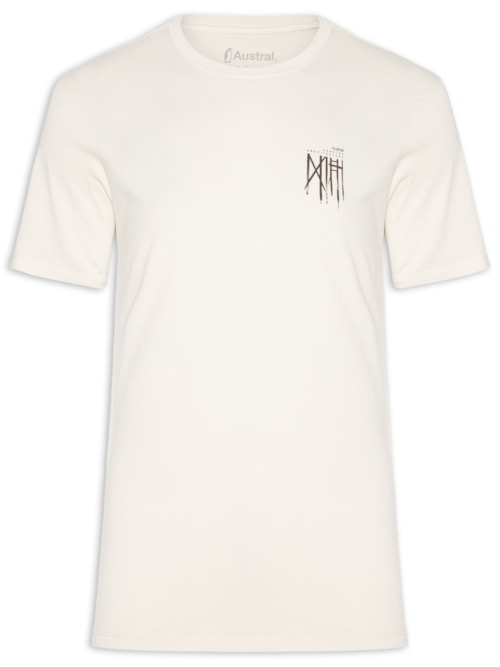 Camiseta Masculina Adapt - Bege Camiseta Masculina Adapt - Bege