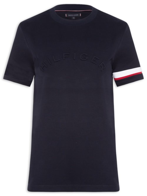 Camiseta Masculina Regular Fit Insert - Azul Camiseta Masculina Regular Fit Insert - Azul