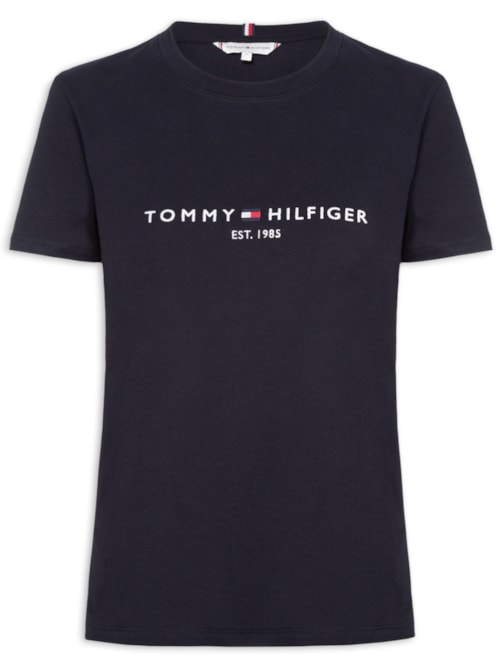 Camiseta Feminina Essential Nk Regular Tee - Azul Camiseta Feminina Essential Nk Regular Tee - Azul