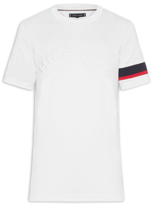 Camiseta Masculina Regular Fit Insert - Branco Camiseta Masculina Regular Fit Insert - Branco