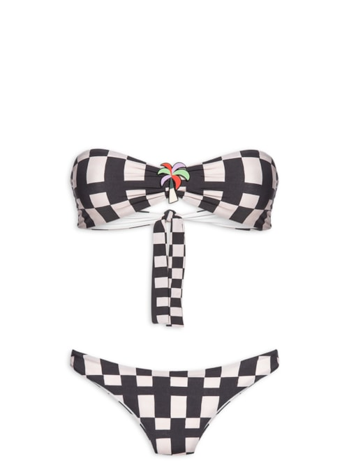 Biquini Asa Delta Sonho Gráfico - Preto Biquini Asa Delta Sonho Gráfico - Preto
