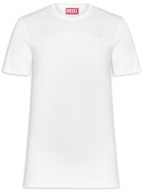 Camiseta Masculina T-Adjust-Slits-R17 Maglietta - Branco Camiseta Masculina T-Adjust-Slits-R17 Maglietta - Branco