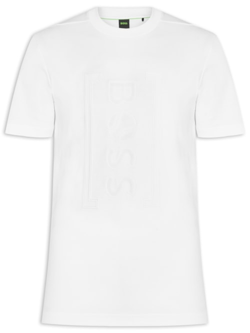 Camiseta Masculina Manga Curta Gola Careca Iconic - Branco Camiseta Masculina Manga Curta Gola Careca Iconic - Branco
