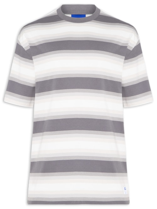 Camiseta Masculina Manga Curta Nisote - Cinza Camiseta Masculina Manga Curta Nisote - Cinza