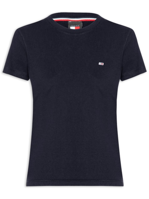 Camiseta Feminina Tjw C Neck Tee - Azul