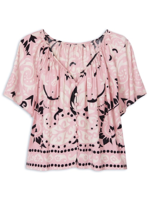Bata Feminina Zafira - Rosa Bata Feminina Zafira - Rosa