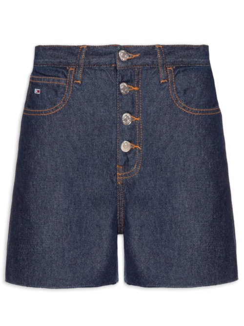 Short Feminino Hot Pant Bf - Azul