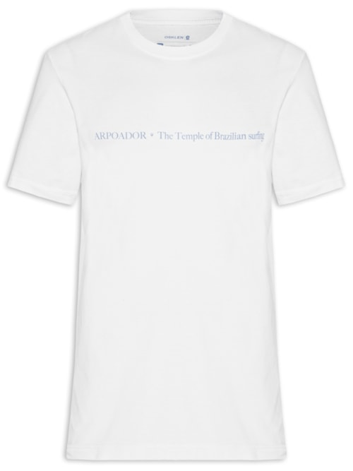 Camiseta Masculina Stone The Temple Mc - Branco Camiseta Masculina Stone The Temple Mc - Branco