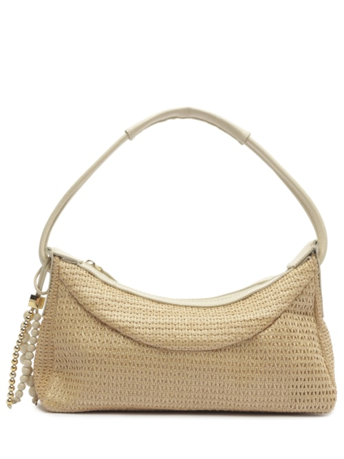 Bolsa Feminina Ráfia - Bege Bolsa Feminina Ráfia - Bege