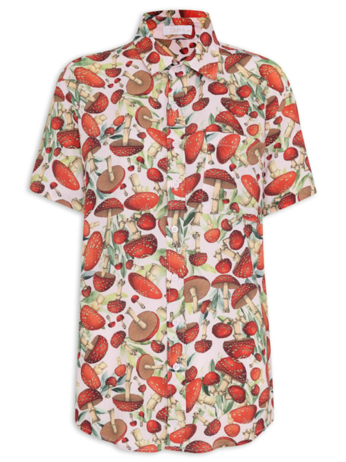 Camisa Feminina Edu - Rosa Camisa Feminina Edu - Rosa