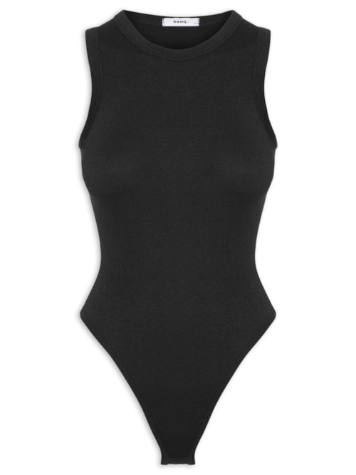 Body Feminino Poliamida - Preto Body Feminino Poliamida - Preto