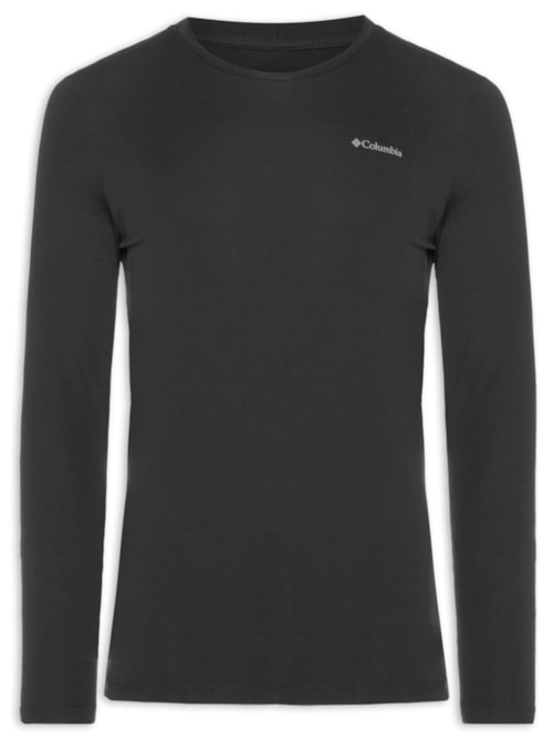 Camiseta Masculina Manga Longa Sportwear Neblina Omni-Shade Fps 50 - Preto