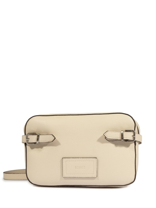 Bolsa Feminina Pequena Fivelas - Branco Bolsa Feminina Pequena Fivelas - Branco