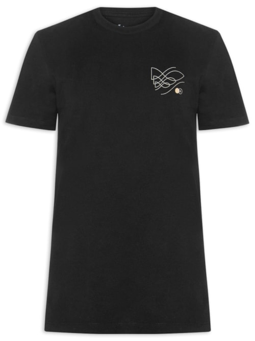 ?Camiseta Masculina Shoal - Preto ?Camiseta Masculina Shoal - Preto