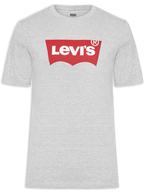 Camiseta Masculina Classic Graphic Set-in Logo - Cinza Camiseta Masculina Classic Graphic Set-in Logo - Cinza