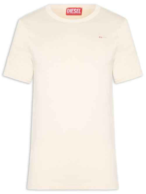 Camiseta Masculina T-Adjust-Microdiv Maglietta - Bege Camiseta Masculina T-Adjust-Microdiv Maglietta - Bege