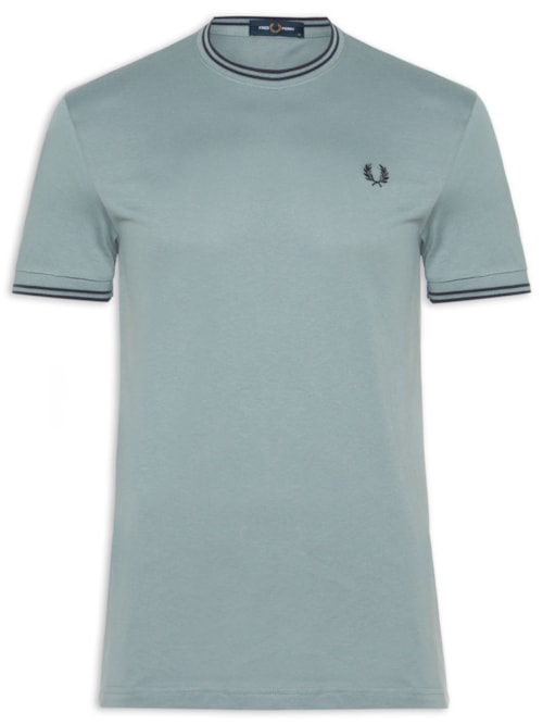 Camiseta Masculina Twin Tipped Regular Fit - Azul Camiseta Masculina Twin Tipped Regular Fit - Azul