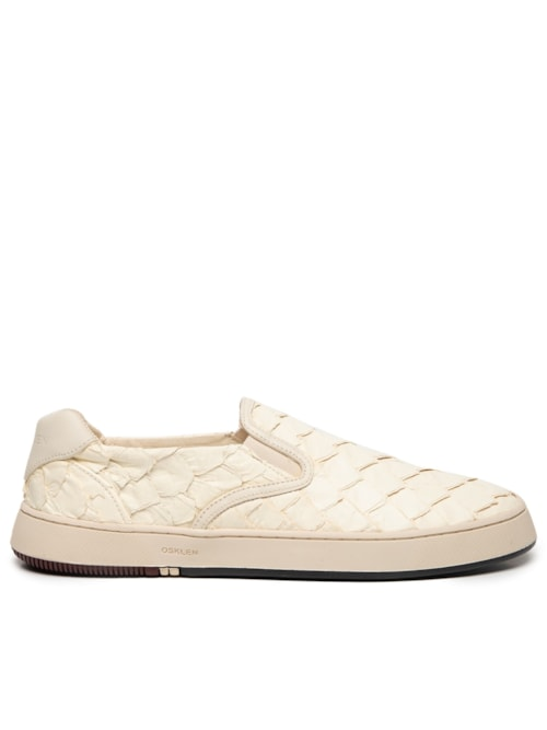 Tênis Masculino Iate Bossanova Pirarucu - Off White Tênis Masculino Iate Bossanova Pirarucu - Off White