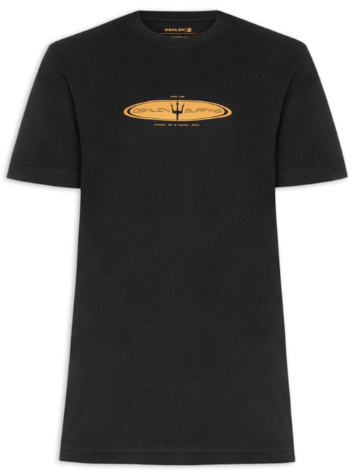 Camiseta Masculina Manga Curta Gola Careca Realm Over - Preto Camiseta Masculina Manga Curta Gola Careca Realm Over - Preto