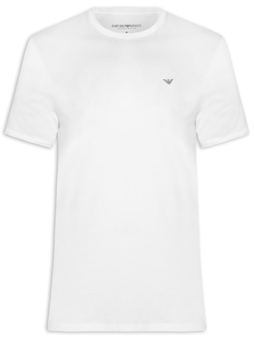 Camiseta Masculina Pijama Mc - Branco Camiseta Masculina Pijama Mc - Branco