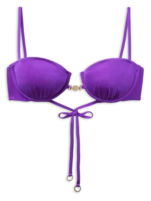 Parte De Cima De Biquíni Balconette Minimal Fit - Roxo Parte De Cima De Biquíni Balconette Minimal Fit - Roxo