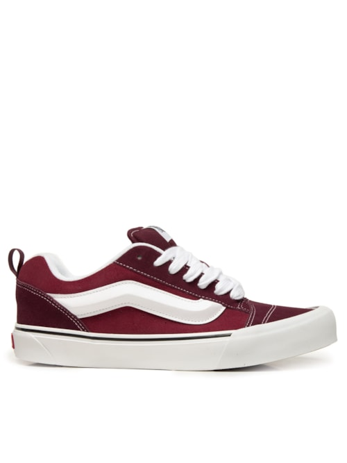 Tênis Masculino Ua Knu Skool - Vermelho Tênis Masculino Ua Knu Skool - Vermelho