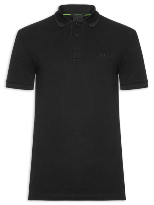 Polo Masculina Paddy Regular Fit - Preto Polo Masculina Paddy Regular Fit - Preto