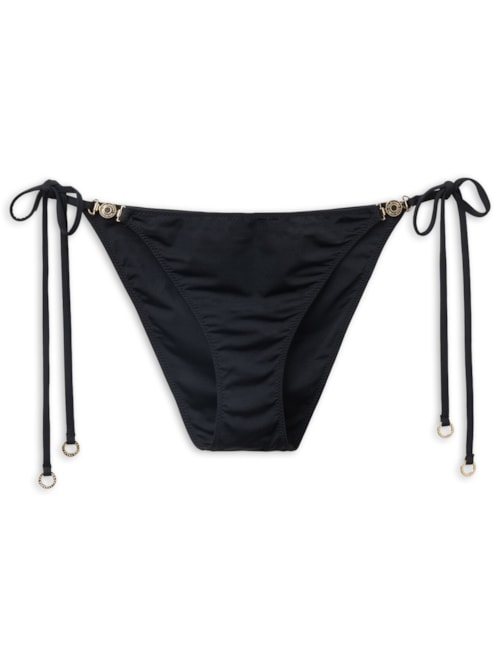 Calcinha De Biquíni Com Amarração Minimal Fit - Preto Calcinha De Biquíni Com Amarração Minimal Fit - Preto